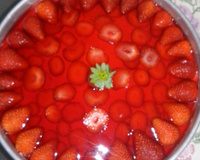 Torta gelada de morango