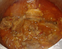 Costelinha na panela de pressão