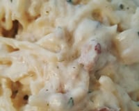 Macarrão ao molho Alfredo