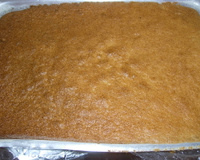 Massa de bolo branco para rechear