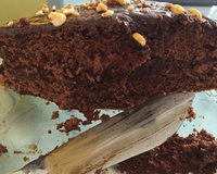 Bolo chocolate crocante