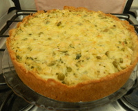 Torta de palmito da juçara