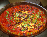 Pirarucú fresco de forno ao molho de aspargo ou tomate