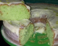 Bolo verde de limão
