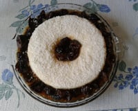 Pudim de maria-mole de coco