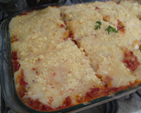 Torta de macaxeira com charque