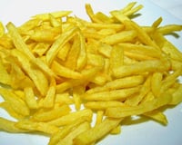 Batata frita crocante (e bem sequinha)
