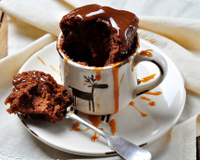 Bolo de caneca micro-ondas