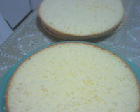 Bolo pão de ló d'água