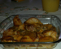 Lombo de porco ao molho de laranja