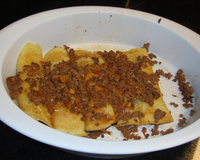 Panqueca básica de carne moída