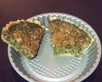 Quiche de espinafre