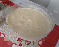 Sobremesa tipo danoninho gelado