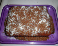 Bolo de leite condensando com coco