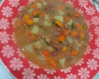 Sopa de lentilha