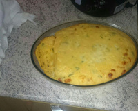 Sopa paraguaia de milharina