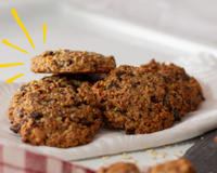Biscoito de aveia e chocolate SEM FARINHA: receita de apenas três passos é muito fácil