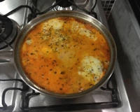 Lasanha de berinjela de frigideira