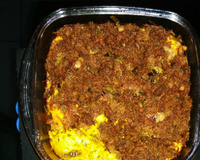 Souflé de abóbora com carne seca do Lúcio Cezar