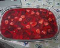 Sobremesa de gelatina