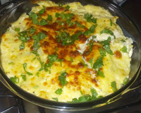 Couve-flor assada na maionese