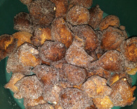 Bolinho frito de leite condensado