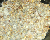 Pipoca com leite ninho