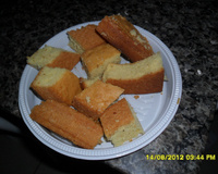 Bolo pão de ló simples