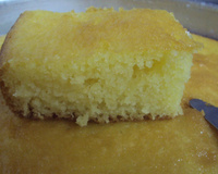 Bolo cremoso de mandioca