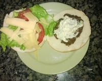 Hambúrguer caseiro (light)