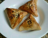 Esfiha de carne adaptada (receita turca)