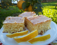 Bolo de limão siciliano