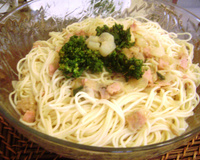 Espaguete com Molho de Aspargos