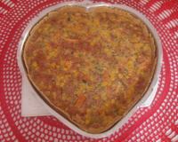Torta de linguiça fresca