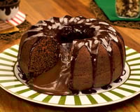 bolo vulcão de chocolate