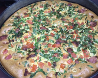 Torta de linguiça toscana