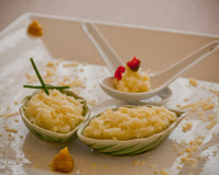 Purê assado (batata e queijos) do Lúcio Cezar