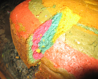 Bolo arco-Iris