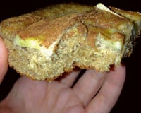 Torta de banana integral