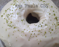 Bolo verde de limão