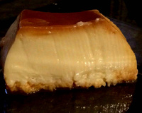 Pudim de leite condensado com leite de coco