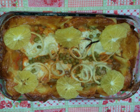 Filé de merluza ao forno