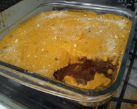 Escondidinho de carne moída