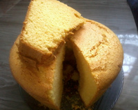 Bolo de fubá de liquidificador super fofo