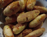 Salgadinho de queijo de forno