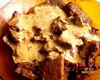 Peito assado na pressão