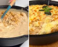 Nhoque com frango ao molho alfredo: receita cremosa, fácil e rápida que vai virar seu prato favorito