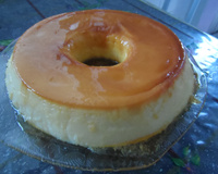 Pudim de leite com sintonia (castanha de caju com canela)