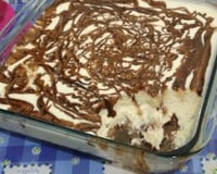 Delícia gelada (bolo gelado tipo sorvete)