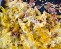 Penne ao bacon 